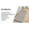 World Rug Gallery Antifatigue Mat, 47 in L x 18 in W, 0.47 in Thickness, Trellis, Blue 886BLUE18X47 - alternate 8